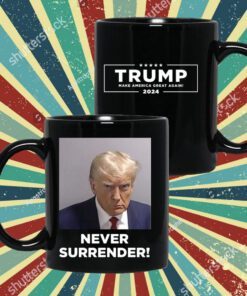 Trump 2024 Never Surrender Mug Color Changing