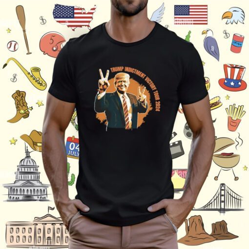 Trump Indictment Victory Tour 2024 T-Shirt