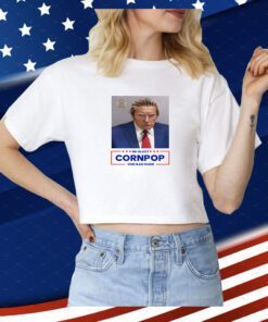 Trump Mugshot Re-Elect Cornpop One Bad Dude Cap Hat