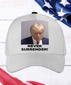 Trump Never Surrender Black Cap