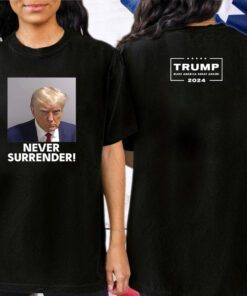 Trump Never Surrender Black Cap