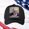 Trump Never Surrender Black Cap