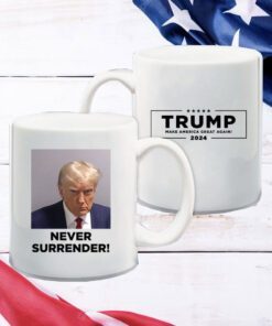 Trump Never Surrender Black Cap
