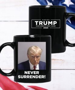 Trump Never Surrender Black Cap