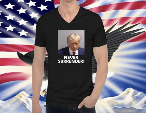 Trump Never Surrender 2024 V-Neck Shirt
