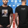 Trump Never Surrender Lady’s Cropped Hoodie Shirt