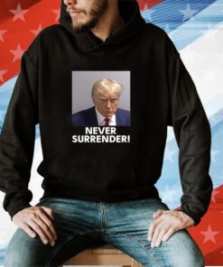 Trump Never Surrender Unisex Raglan Shirt