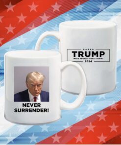Trump Never Surrender Unisex Raglan Shirt