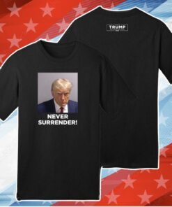 Trump Never Surrender Unisex Raglan Shirt