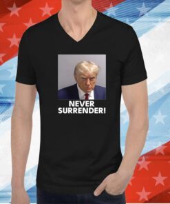 Trump Never Surrender Unisex Raglan Shirt