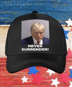 Trump Never Surrender White Long Sleeve Shirt