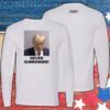 Trump Never Surrender White Long Sleeve Shirt