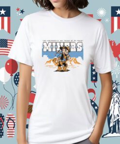 Utep Miners Vintage Illustration Shirt