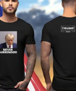 Mens Donald Trump Never Surrender Shirt