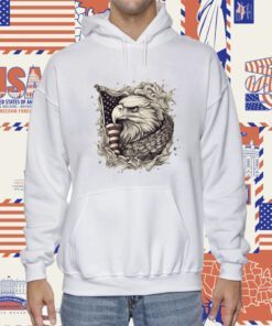 Wrapped in Freedom Eagle T-Shirt