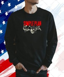 Simpleplan Live Skeleton 2023 Shirt