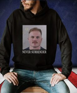 Zach Bryan Never Surrender Mugshot Tee Shirt