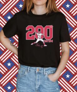 Adam Wainwright 200 Wins St Louis Shirt