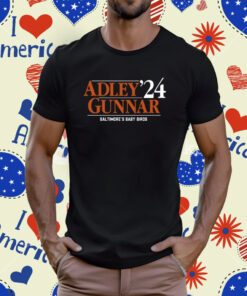 Official Adley Gunnar '24 Baltimore Baby Birds T-Shirt