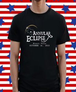 Annular Eclipse Blanco Texas October 14 2023 T-Shirt