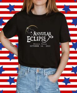 Annular Eclipse Blanco Texas October 14 2023 T-Shirt