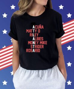 Atlanta Baseball Names Shirt