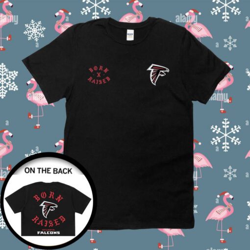 Official Atlanta Falcons Born X Raised Shirt