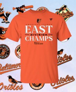 Baltimore Orioles Al East Champions 2023 T-Shirt
