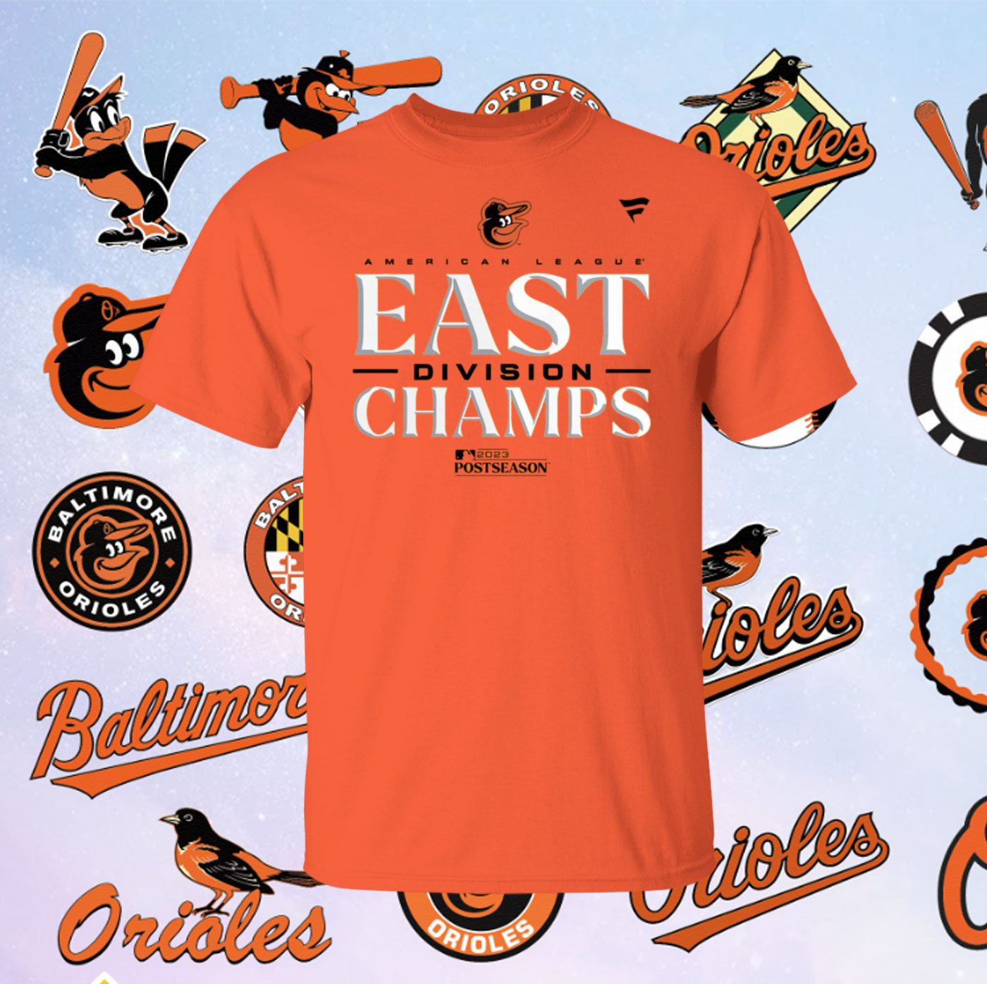 Baltimore Orioles 2023 Al East Champions Shirt