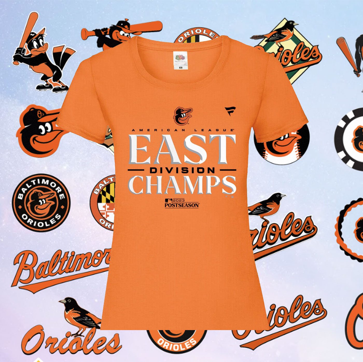 Baltimore Orioles Al East Division Champions 2023 Logo shirt