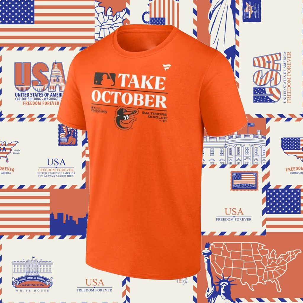 Baltimore Orioles Take October 2023 Postseason Locker Room Shirt -  ReviewsTees