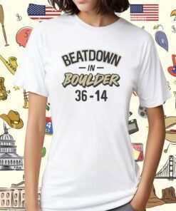 Beatdown In Boulder Colorado College Shirt