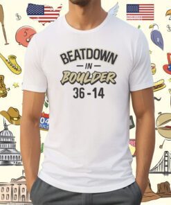 Beatdown In Boulder Colorado College Shirt