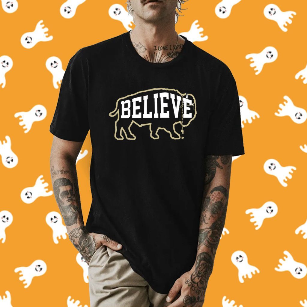 Believe Buffalo Boulder College Football Shirt - ReviewsTees