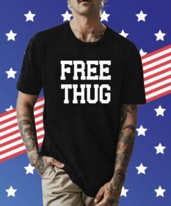 Boomin Young Thug Wearing Free Thug Shirt