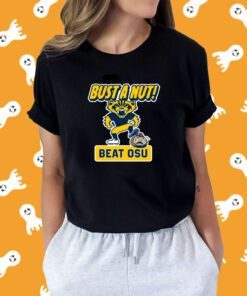 Bust a Nut Beat Ohio State Michigan College Shirt