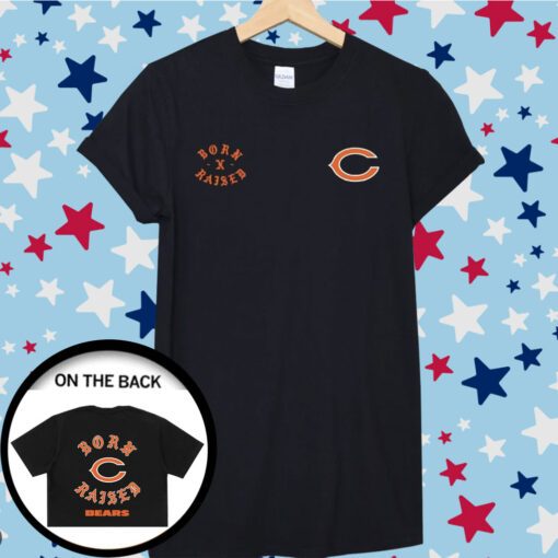 Official Chicago Bears Born X Raised Shirt