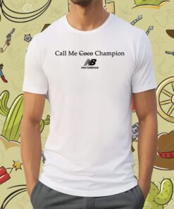 Official Coco Gauff Wearing Call Me Coco Champion New Balance Shirt