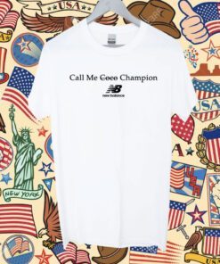 Coco Gauff Wearing Call Me Coco Champion 2023 Shirt