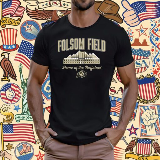 Colorado Football Folsom Field T-Shirt