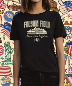 Colorado Football Folsom Field T-Shirt