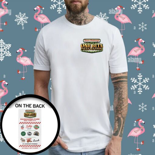 Dave Portnoy One Bite Pizza Festival 2023 T-Shirt