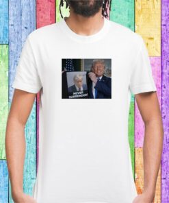 Donald Trump Shows Off Trump Mugshot Never Surrender Poster