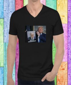 Donald Trump Shows Off Trump Mugshot Never Surrender Poster