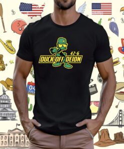 Duck-Off Deion Oregon College Shirt