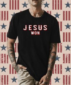 Evan Carter Jesus Won Shirt