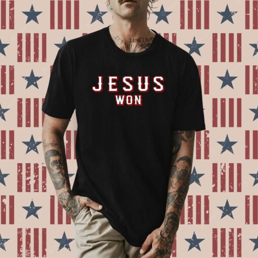 Evan Carter Jesus Won Shirt