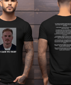 In Zach We Trust Zach Bryan Mugshot T-Shirt