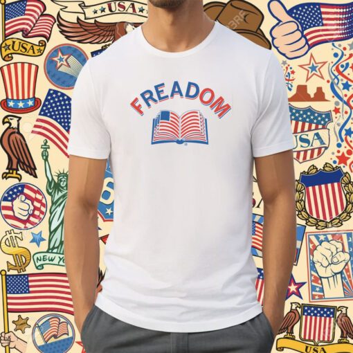Freadom Book USA Flag Shirt