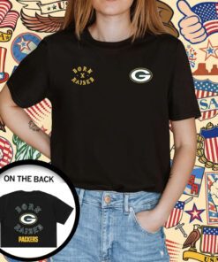 Official Green Bay Packers Born X Raised Shirt